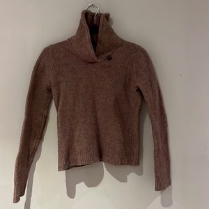 Purple vintage sweater.